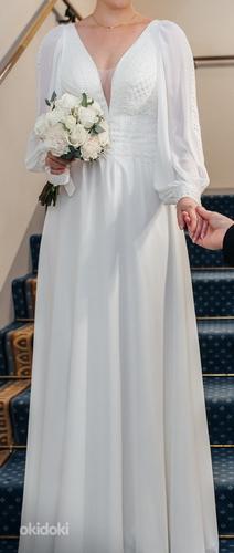 Свадебное платье в стиле Бохо (фото #4)
