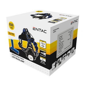 Laetav pealamp Entac 10W USB 830lm - La (2 foto / 2)