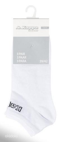 Носки мужские короткие Kappa ZOLLO 3, в пачке 3 пары, белые (фото #1)