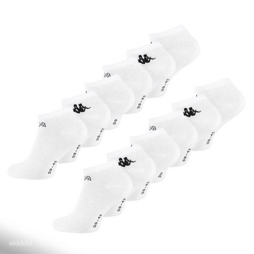 Спортивные носки Kappa Zollo, 12 пар Белые (фото #1)