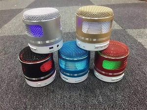 Kaasaskantav kõlar, Bluetooth MP3 FM, kuldne (1 foto / 6)