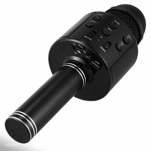 Karaokemikrofon, juhtmevaba Bluetoothiga ja muutmisefektid (foto #5)