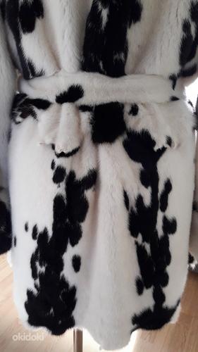 Норковая шуба, полушубок пальто норка ЯГУАР (фото #7)