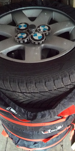 Легкосплавные диски BMW 16" + всесезонная резина 205/55