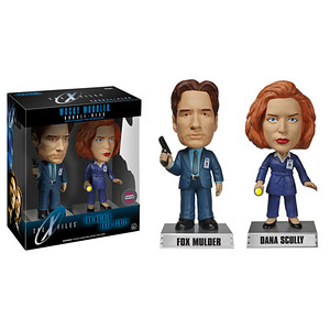 The X-Files Funko Wacky Wobbler Fox Mulder & Dana Scully Bob