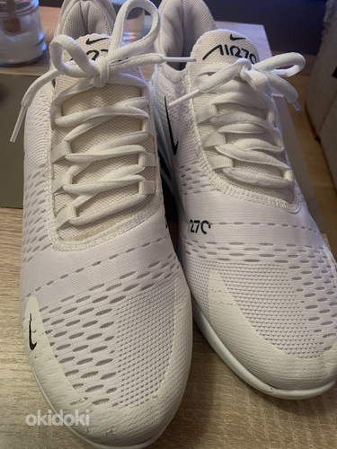 Кроссовки Nike airmax 270 белые 45 размер (фото #2)