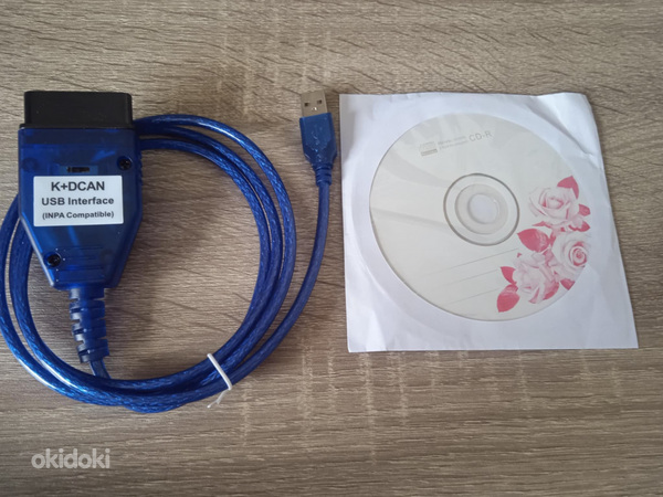 Obd2 BMW skanner k dcan k+can ista+, ista-p ja inpa