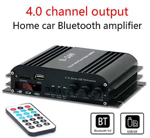 S-269 Uus võimendi 4.1 kanaliga + Bluetooth + AMP + FM + USB (1 foto / 6)