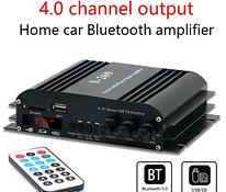 S-269 Новый усилитель 4.1 канал + Bluetooth + AMP + FM + USB