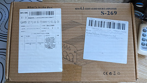 S-269 Uus võimendi 4.1 kanaliga + Bluetooth + AMP + FM + USB (6 foto / 6)