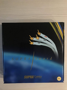 SUPRA SWORD Loudspeaker Cable banana connectors 2x3 m (2 foto / 9)