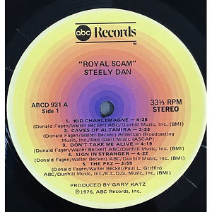 STEELY DAN - THE ROYAL SCAM (1-st press USA). (7 foto / 8)