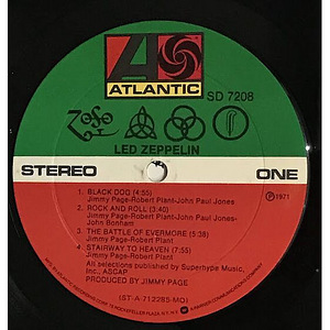 LED ZEPPELIN - UNTITLED (USA) Gatefold (8 foto / 10)