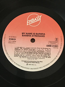 BARBRA STREISAND - MY NAME IS BARBRA. (6 foto / 6)
