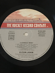 ELTON JOHN - A SINGLE MAN. (9 фото из 9)