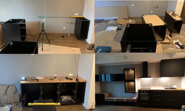 Сборка, установка и консультация по кухонной мебели Ikea (фото #7)