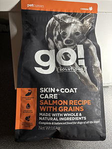 Koeratoit Go! Skin + Coat lõhega 1,6kg (1 foto / 2)