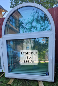 PVC aknad 8tk