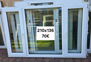 PVC aknad 7tk (6 foto / 9)