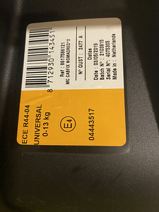 Maxi cosi turvahääl ja Isofix alus (4 foto / 6)