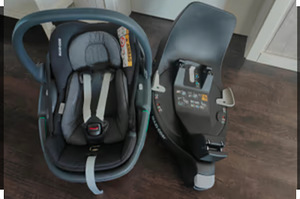 Maxi-Cosi Coral 360 turvahäll + FamilyFix 360 Pro alus (2 foto / 4)