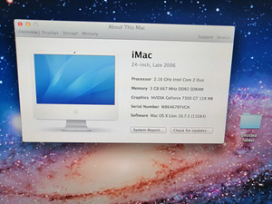 iMac 27 конец 2009 г. (8 фото из 10)
