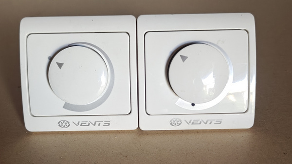 Tõmbeventilaatorid Vents OV1 250 ja 350 + regulaatorid