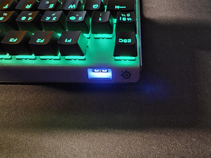 Klaviatuur Steelseries Apex 7 TKL Nordic, red switch (7 foto / 7)