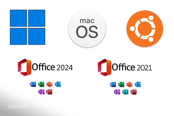 OS ja tarkvara installimine: Windows, macOS, Linux, Office