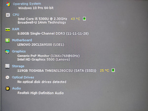 Äriklassi sülearvuti Lenovo Thinkpad X250 (4 foto / 5)