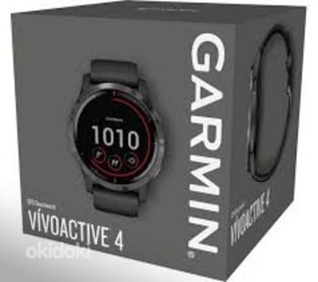 Garmin Vivoactive 4 GPS Smartwatch black, uus (foto #1)