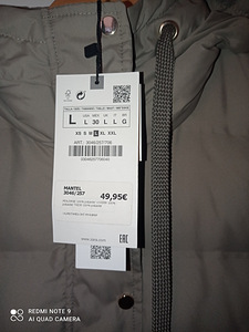 Zara vest, uus suurus L (4 foto / 6)