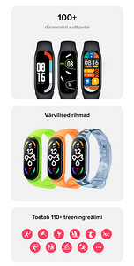 Nutikell Xiaomi Smart Band 7 (5 foto / 5)