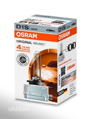Ksenoonlamp 12V Osram D1S Xenarc originaal 35W 4150K 661 (foto #2)