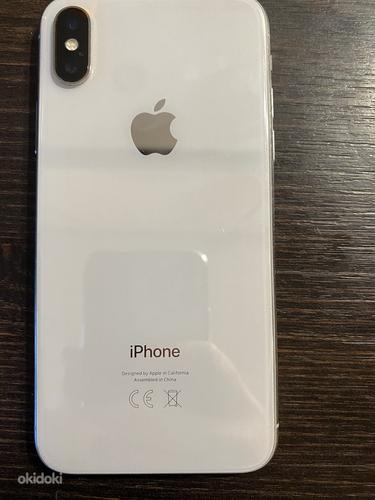 iPhone X (стекло сломано, lcd целый) (фото #2)