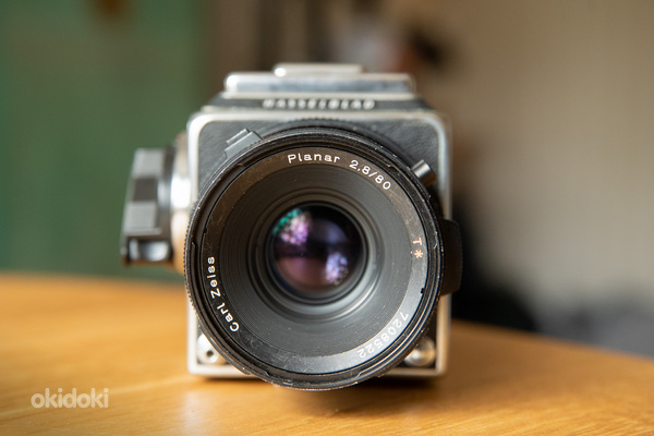 Hasselblad 500 C/M keskformaatkaamera + Planar 80mm F2.8 (foto #2)