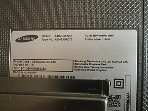 Teler Samsung 48 varuosadeks (2 foto / 2)