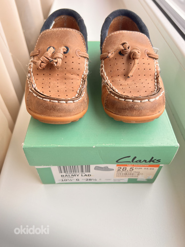 Детские мокасины Clarks