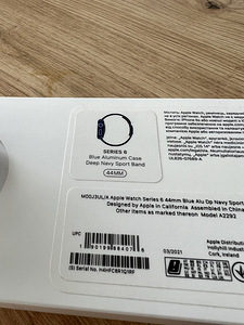 Apple Watch Series 6 44mm Aluminium Blue (9 foto / 9)