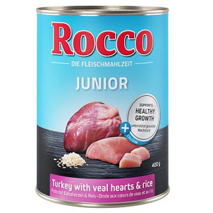 Rocco juunior. Kutsikatoit / Toit Kutsikale - 20tk x 400g. (3 foto / 5)