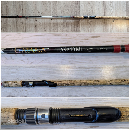 Spinning Shimano Catana AX 240 ML 2.40m (5-20g)