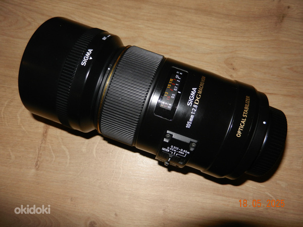 Sigma 105mm f2.8 DG HSM macro Nikon FX