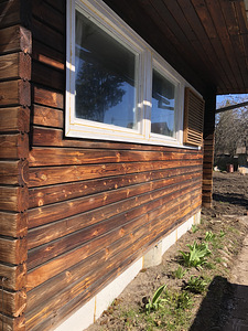Palkmaja 46m". Pruss 75x120 mm (3 foto / 10)
