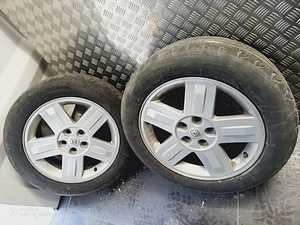Диски Renault Espace + летние шины 225/55r17 (1 фото из 2)