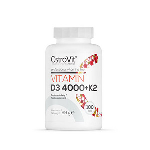 D3-vitamiin 4000 RÜ + K2 Ostrovit 100 tab (1 foto / 1)