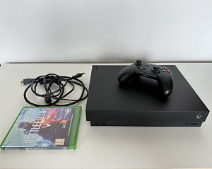 XBOX ONE X 1TB + pult + Battlefield V (VAJAB REMONTI!) (2 foto / 3)