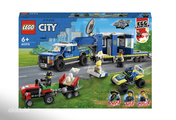 НОВИНКА! Lego City Полиция 60315 - Передвижной командный цен (фото #1)