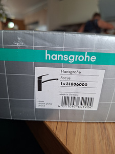 Hansgrohe Focus E2 köögisegisti (uus) (2 foto / 5)