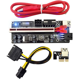 Krüptokaevuri tarvikud - riserid, add2psu, splitter jne (1 foto / 1)