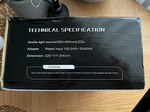 SUN X23 MAX küünte UV-LED kuivatuslamp (6 foto / 6)